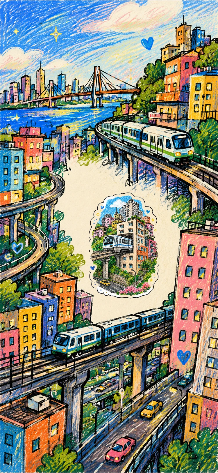 李子坝地图场景